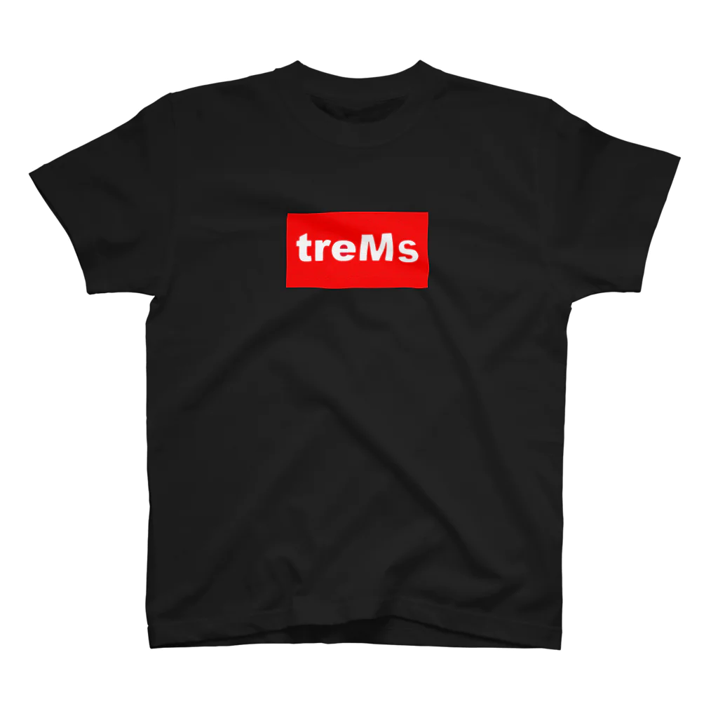 treMsのtreMs RED Regular Fit T-Shirt