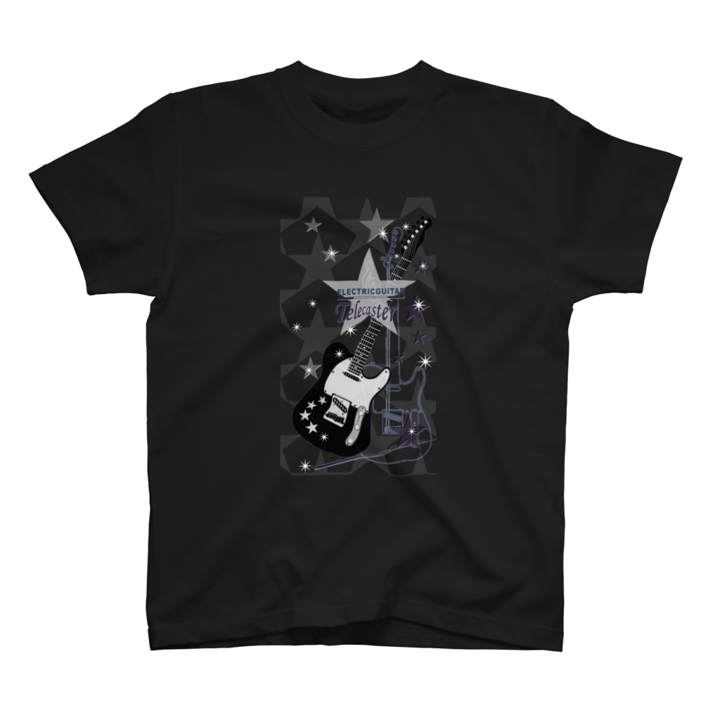 yaswanの星　＆TERECASTERGuitar Regular Fit T-Shirt