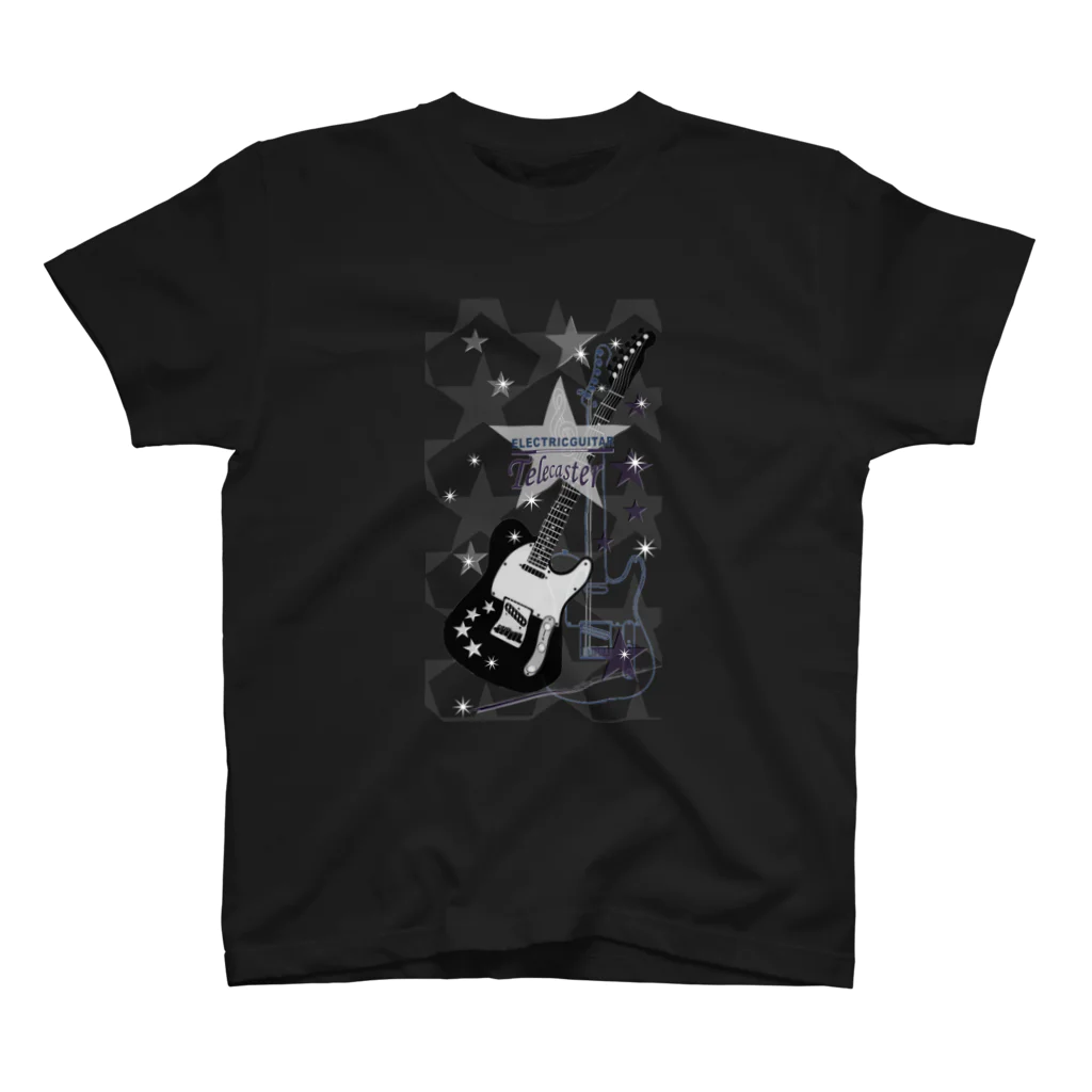 yaswanの星　＆TERECASTERGuitar Regular Fit T-Shirt