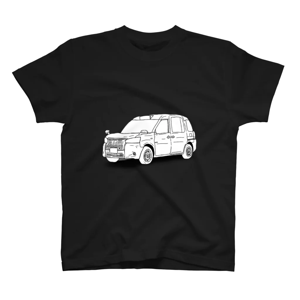 BRZの日本のタクシー スタンダードTシャツ