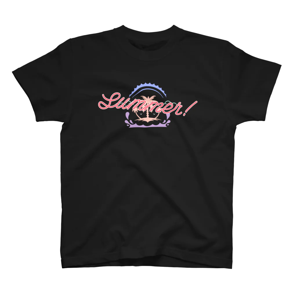 SANKAKU DESIGN STOREの両面 SUMMER HOLIDAY in HAWAII! Regular Fit T-Shirt