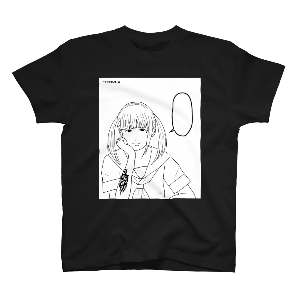 HASARIUS RECORDSのSeifuku Tribal Girl Regular Fit T-Shirt