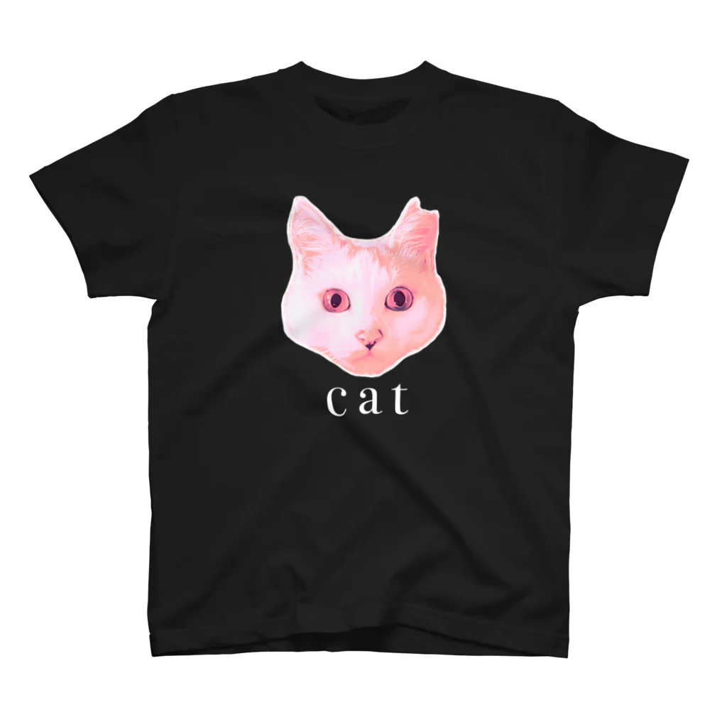 めだか村のピンキーネコ スタンダードTシャツ