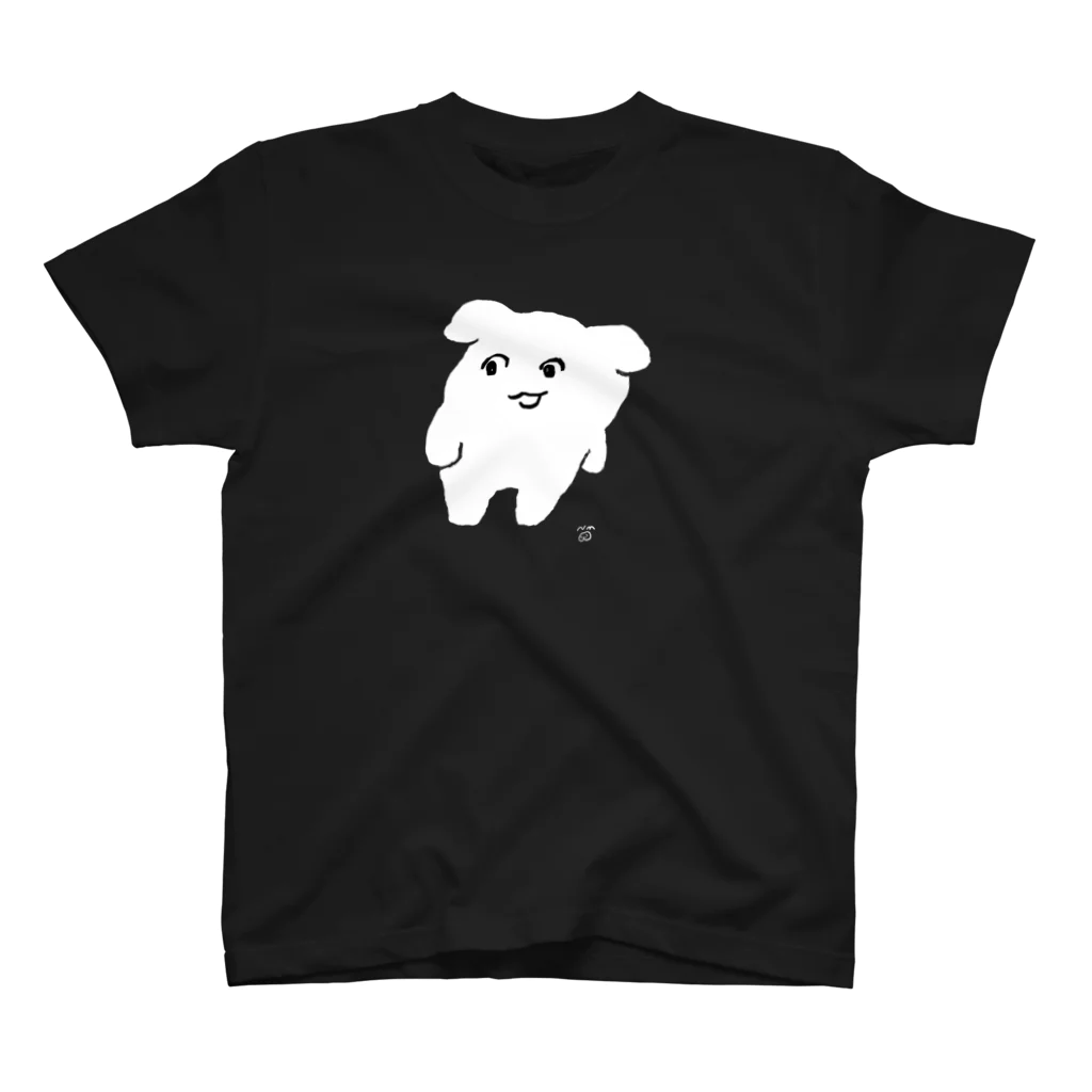 にくまん子のよよ(くろ) スタンダードTシャツ