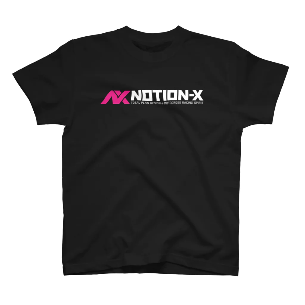 NOTION-XのNOTION-XロゴTシャツ（ピンク） スタンダードTシャツ