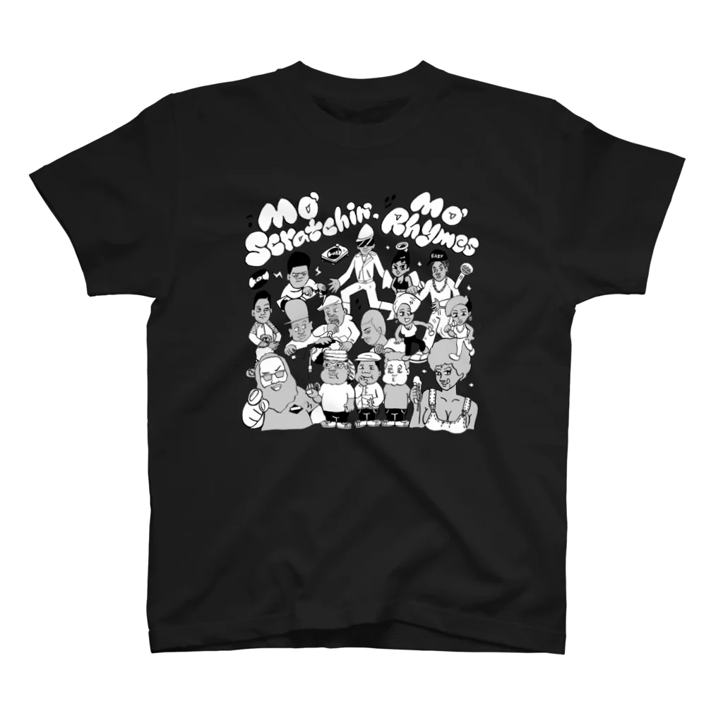 mangatronixのMo' Scratchin', Mo' Rhymes スタンダードTシャツ