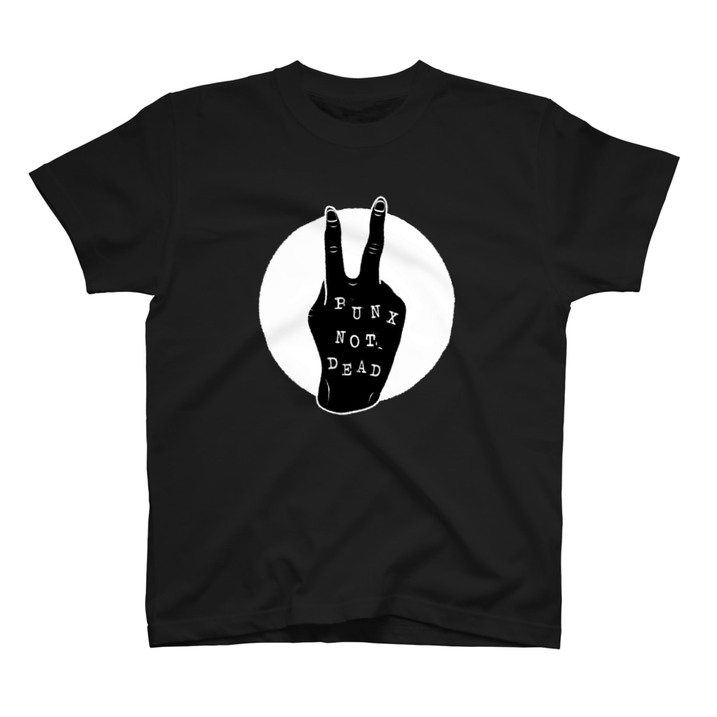 裏ピース Punx Not Dead Dead End Design Dead End Design のスタンダードtシャツ通販 Suzuri スズリ 裏ピース Punx Not Dead Dead End Design Dead End Design のスタンダードtシャツ通販 Suzuri スズリ