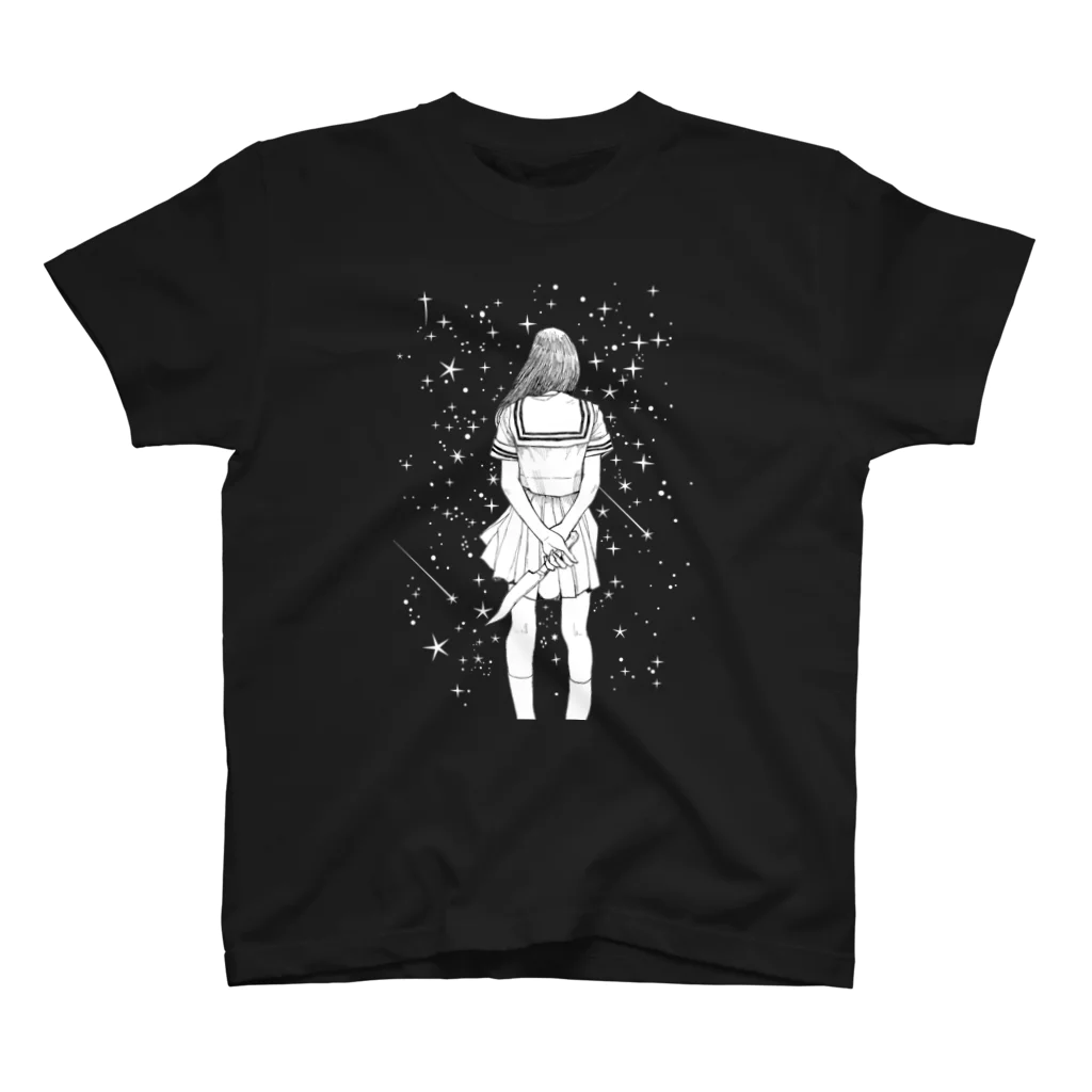 ワレヲモフユエニのGirl Knife T スタンダードTシャツ