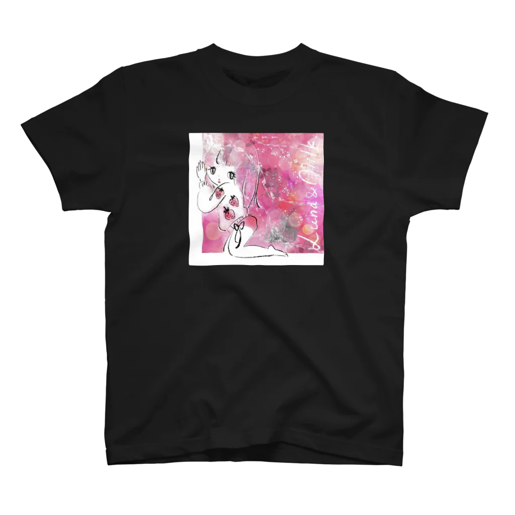 melancholy.shopのMilk❌Lunaコラボ スタンダードTシャツ