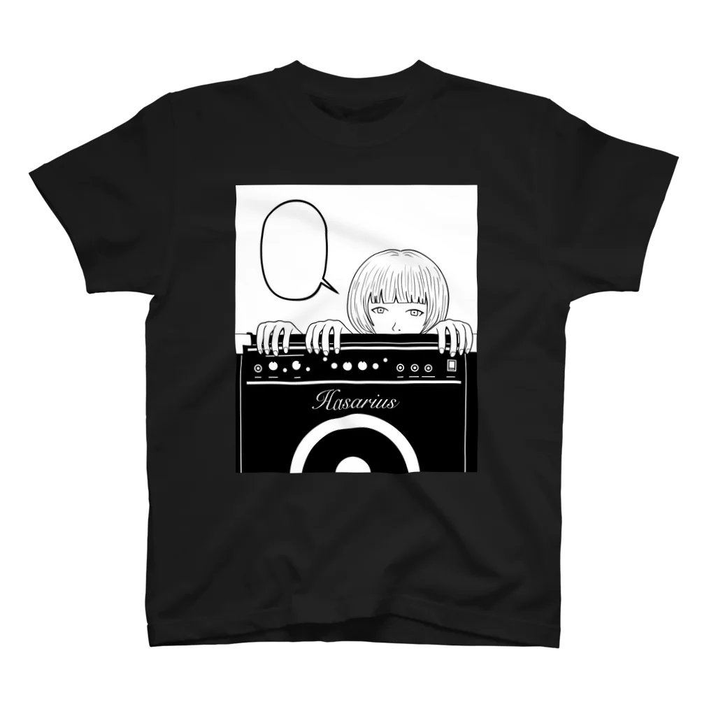 HASARIUS RECORDSのAmp Tsukami Girl Regular Fit T-Shirt