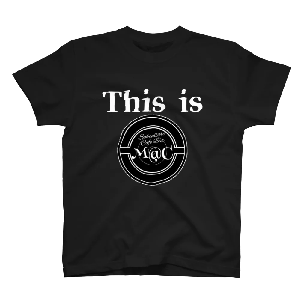 サブカルチャーカフェバーM@CのThis is Mac. スタンダードTシャツ