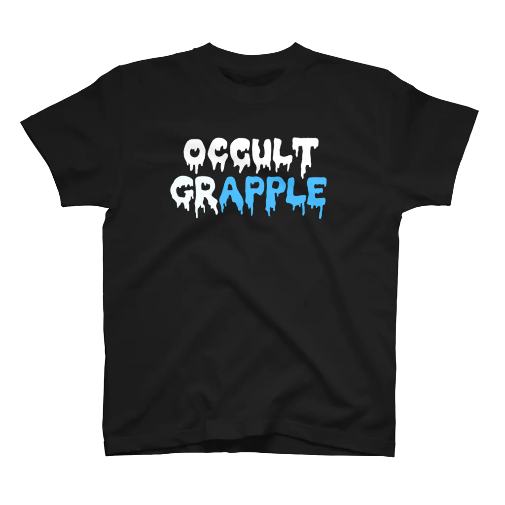 OCCULT GRAPPLEのOCCULT GRAPPLE ロゴTシャツ　青ver Regular Fit T-Shirt