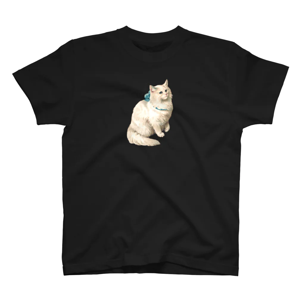 海賊猫 cocoのvictorian cat♡Donation T-shirt ① 両面Tシャツ Regular Fit T-Shirt