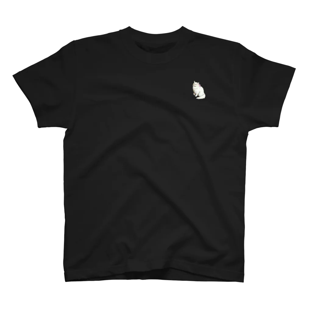 海賊猫 cocoのvictorian cat Donation T-shirt ➂ 両面Tシャツ スタンダードTシャツ