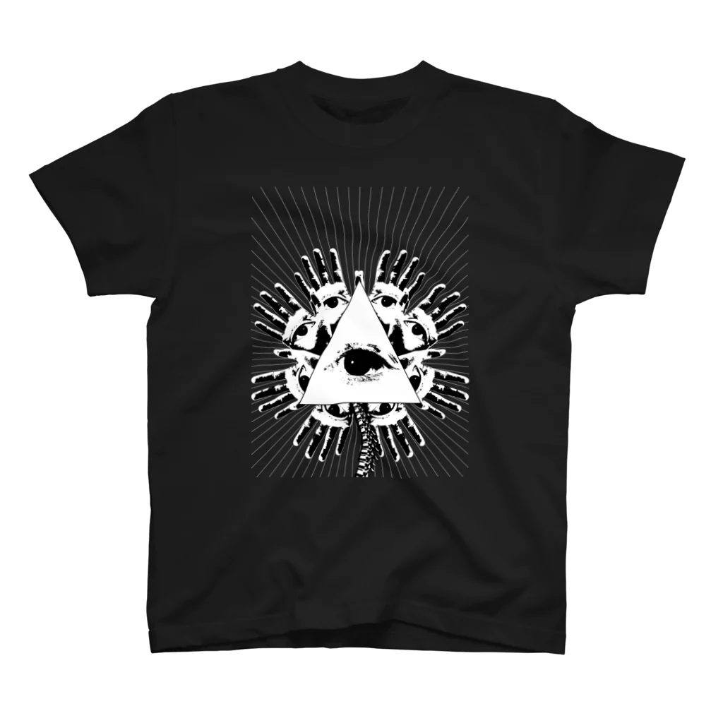 penoitrodのEyes Seeing You スタンダードTシャツ