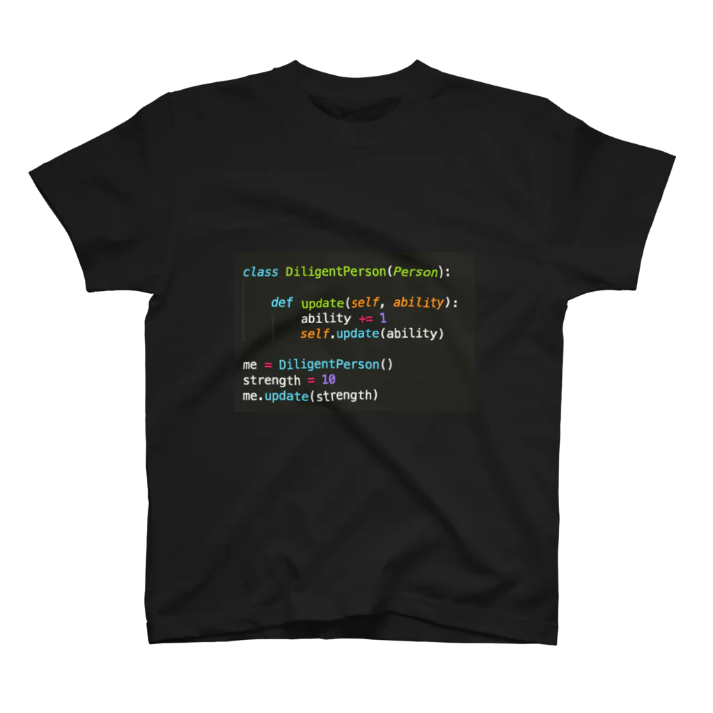 rapicroの強くなり続ける人【python】 スタンダードTシャツ