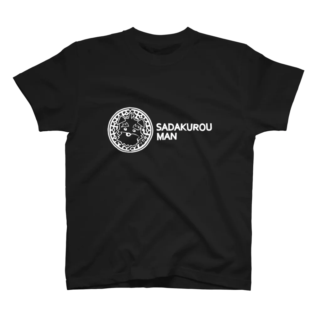 リカ蔵～rikagura～のさだくろうマン＿左 スタンダードTシャツ