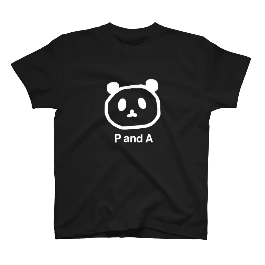 PとAのPandA(パンダ) スタンダードTシャツ