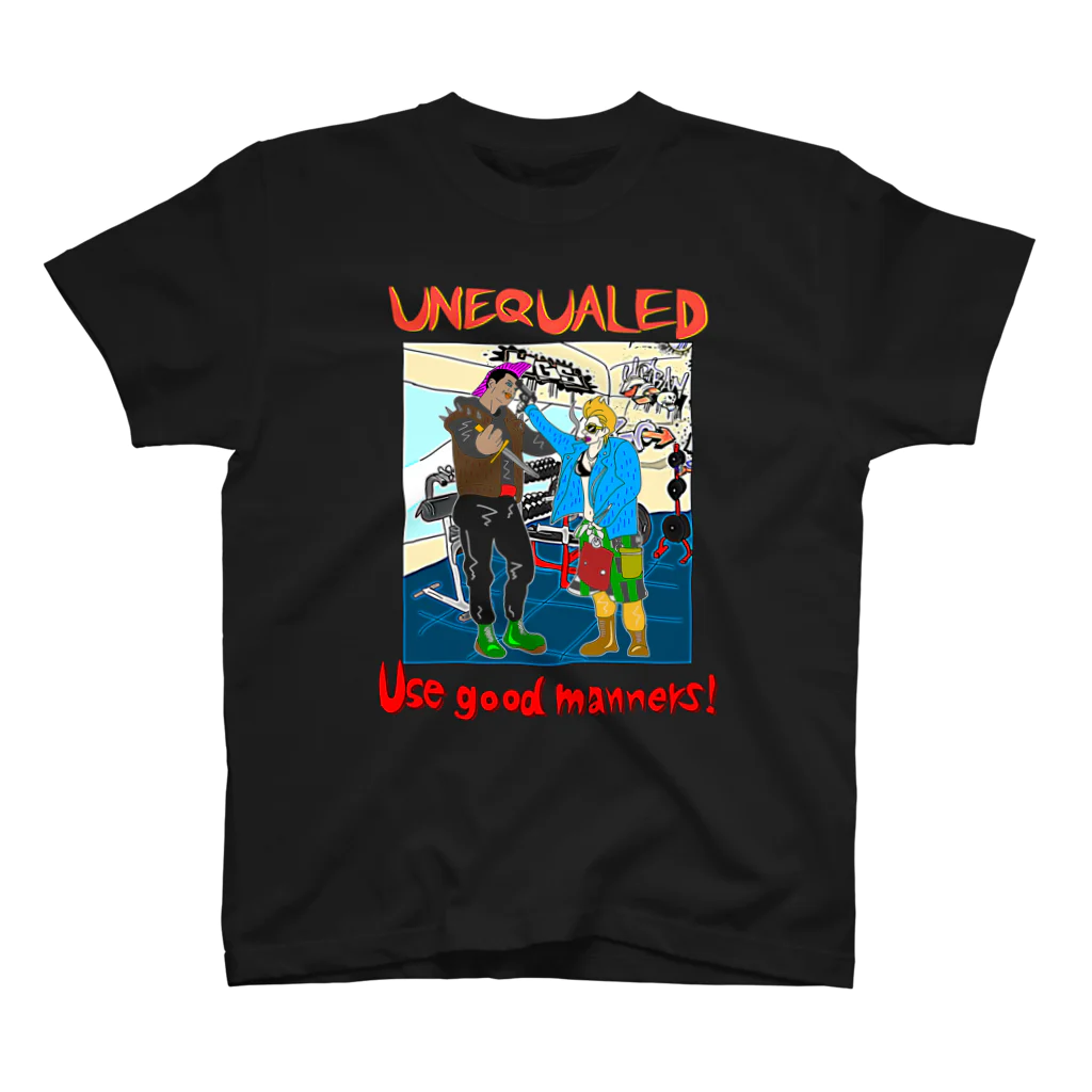UNEQUALED-VERTEXのジムマナー スタンダードTシャツ