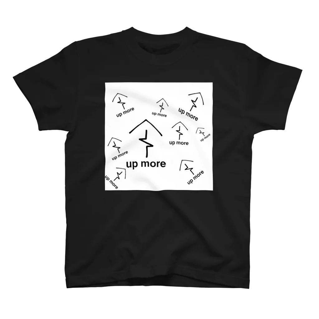 up moreのup more スタンダードTシャツ