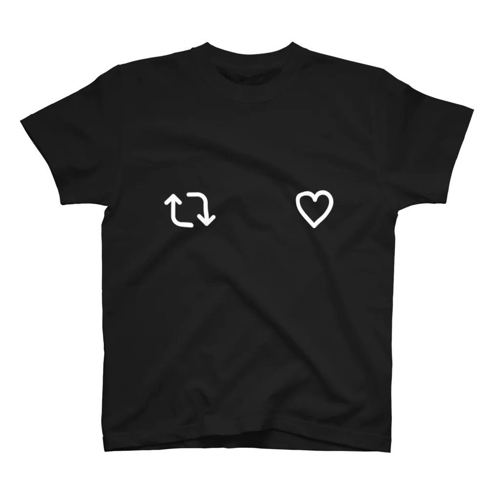 やんちゃかぶりのRT&いいね（白） Regular Fit T-Shirt