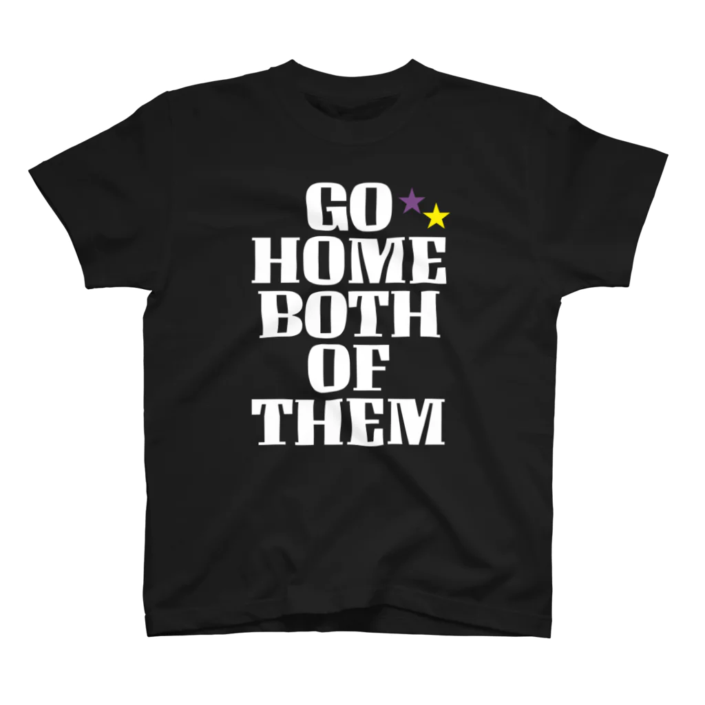 TRESTRESのGO HOME BOTH OF THEM スタンダードTシャツ