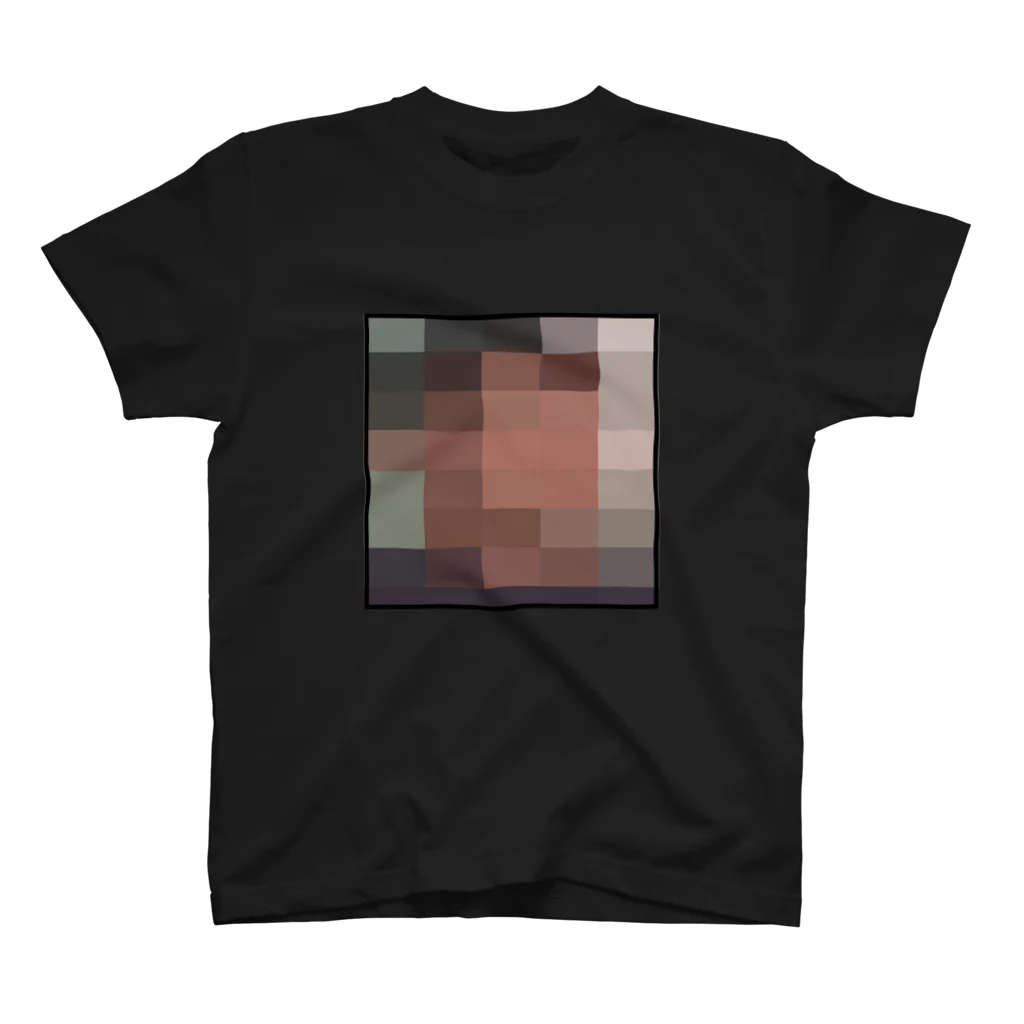 野獣企画114514KBTITのモザイクアート風 Regular Fit T-Shirt