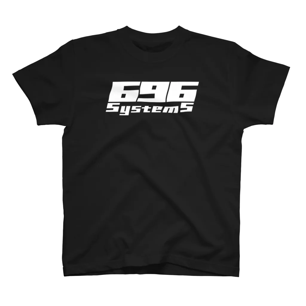 696graphic_suzuriの696SystemS_logo_White_T-shirt スタンダードTシャツ