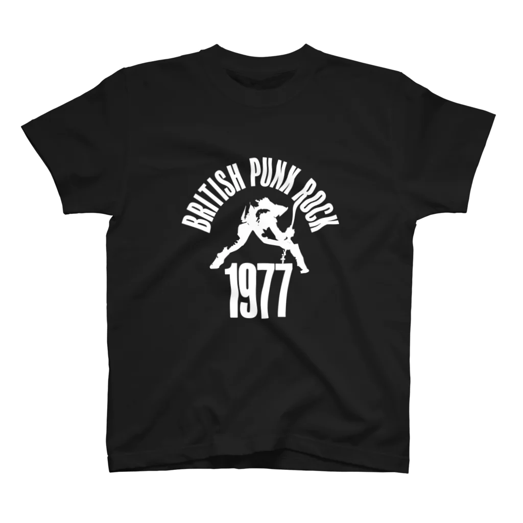 DEAD END DESIGNのBRITISH PUNK ROCK 1977 スタンダードTシャツ