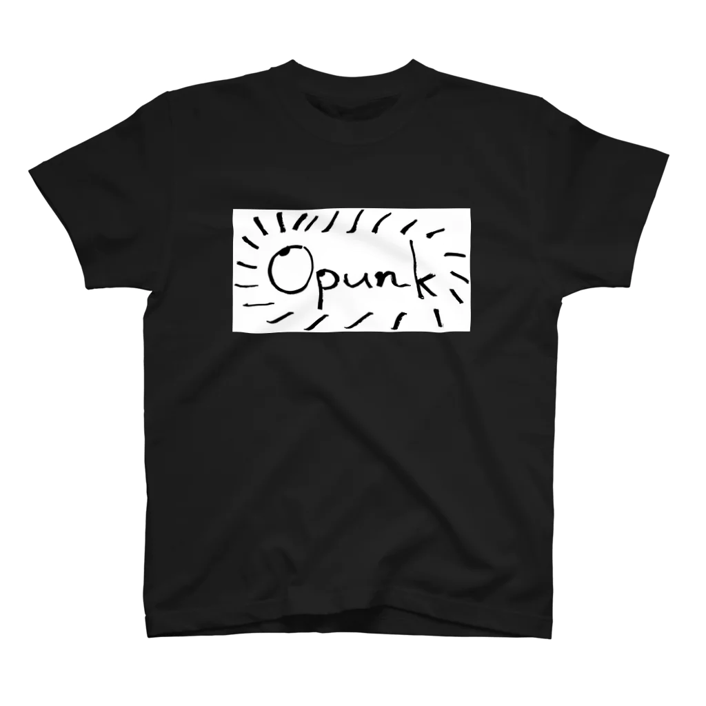 opunk-taのopunk clothes スタンダードTシャツ