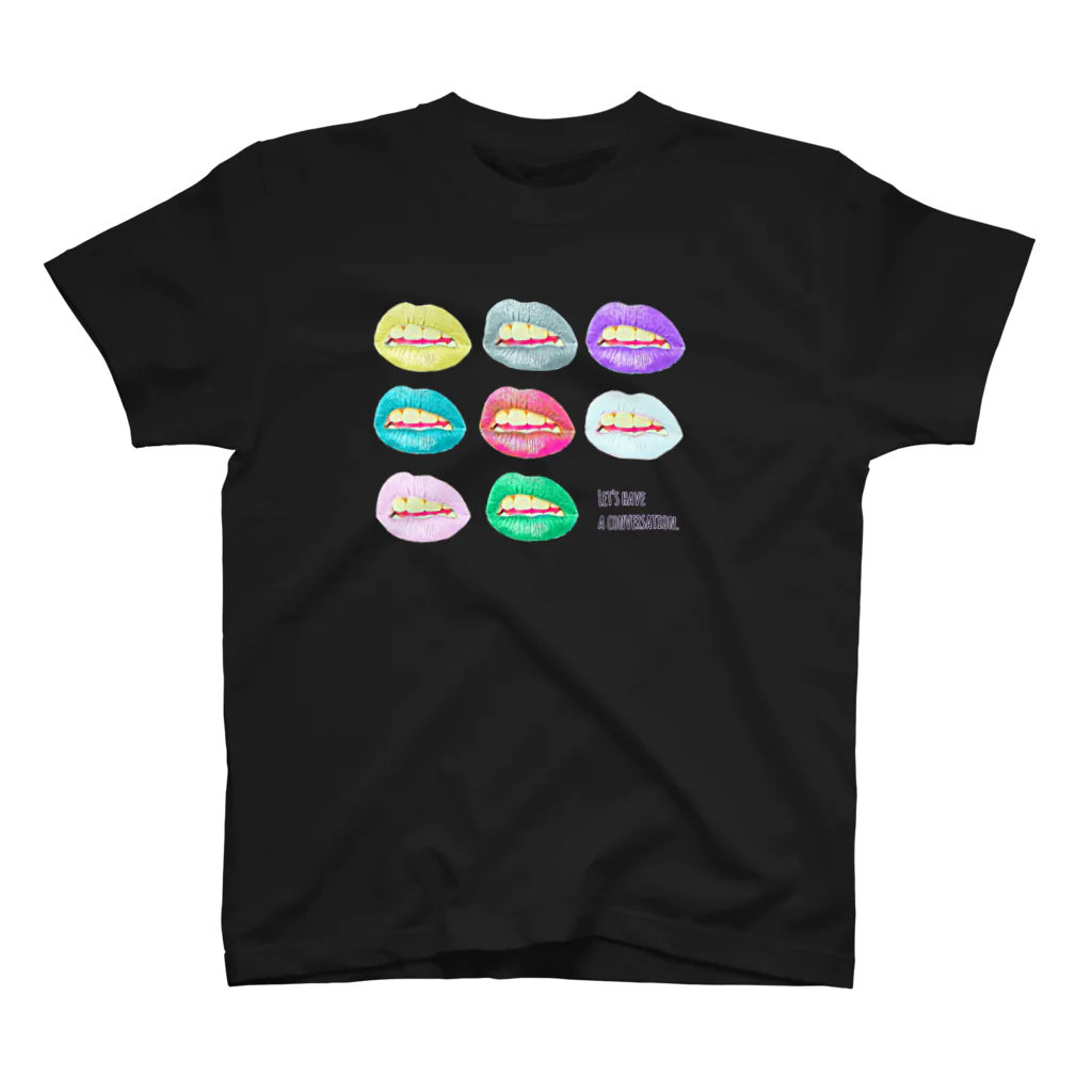 Blessing From The SunのLet's have a conversation Regular Fit T-Shirt