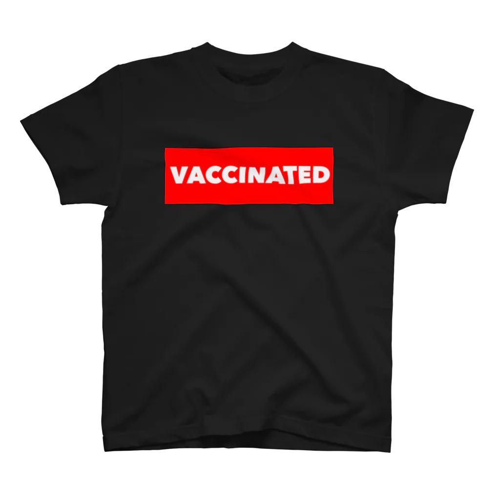 ようこウクレレ yokoukulele.com のVACCINATED Regular Fit T-Shirt