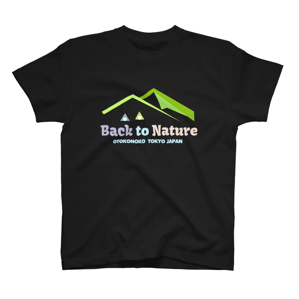 OTOKONOKOTOKYOJAPANのBACK TO NATURE Regular Fit T-Shirt