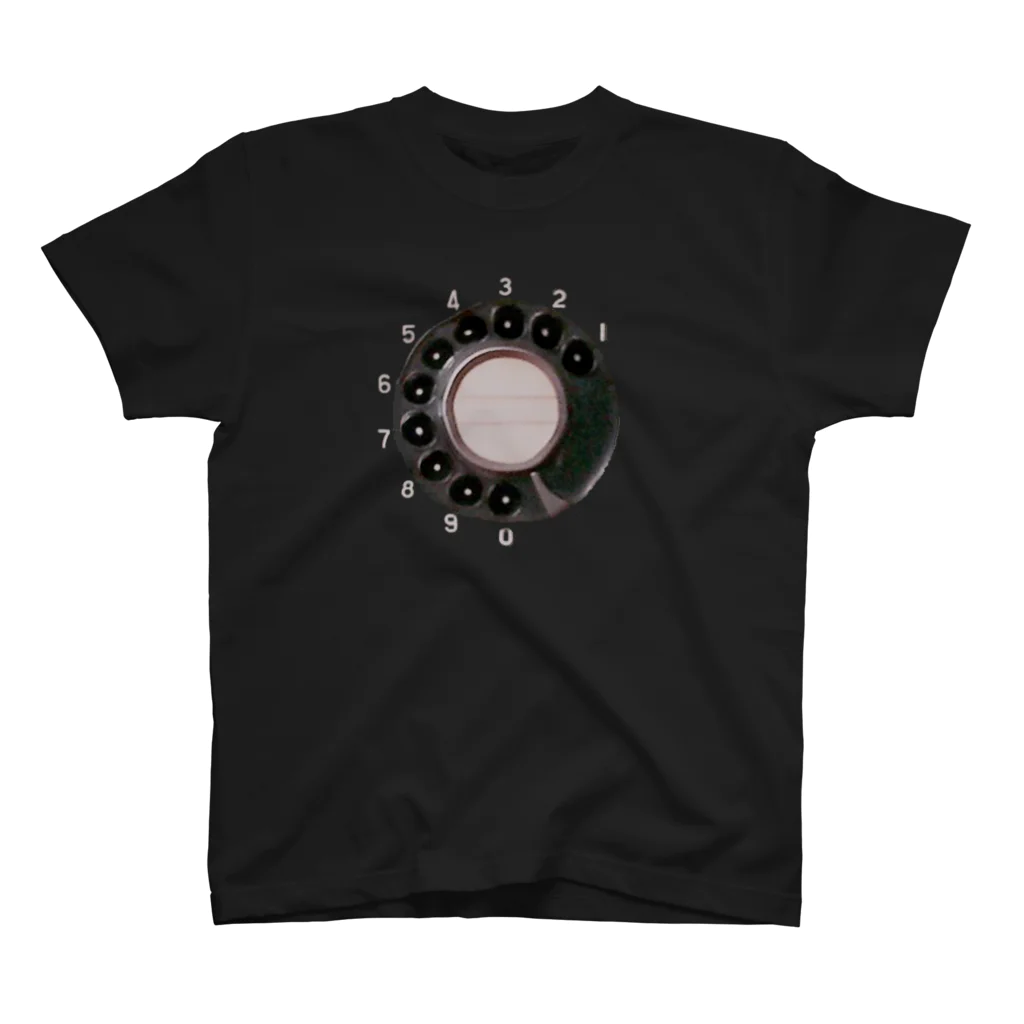 ＭＩＨＡ－ＨＡの黒電話 スタンダードTシャツ