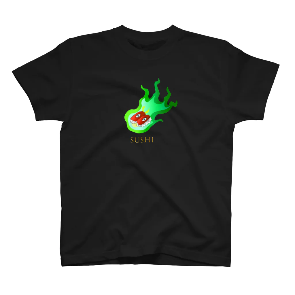 KESOのSUSHI IN FIRE スタンダードTシャツ