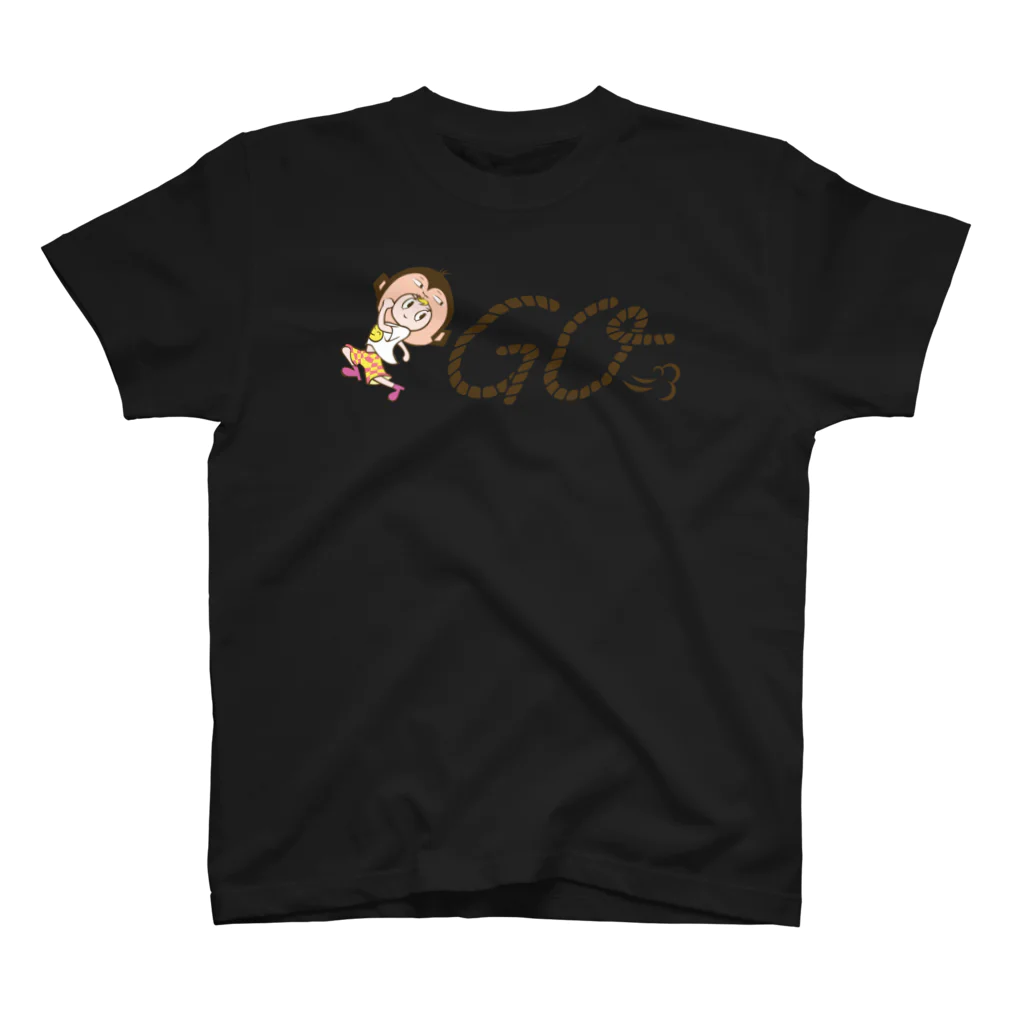 EIKO!GO!!オフィシャルショップの英吉Tシャツ3 ブラック Regular Fit T-Shirt