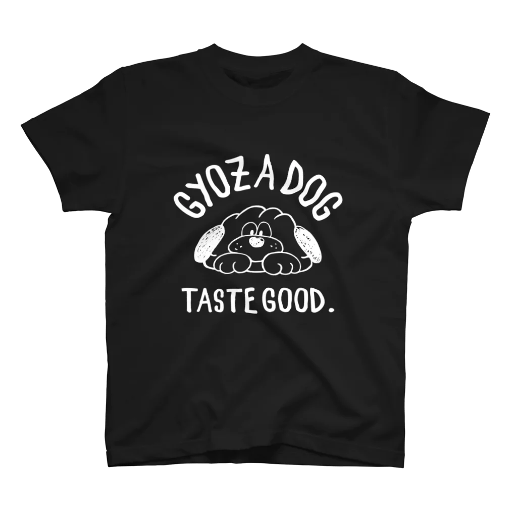 NZAのGYOZA DOG（白） スタンダードTシャツ