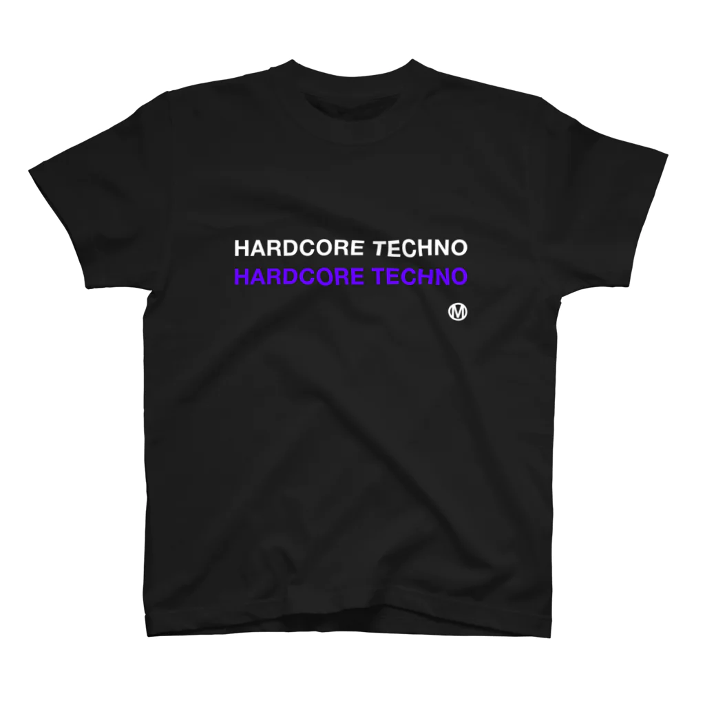 Mohican GraphicsのHardcore Techno スタンダードTシャツ