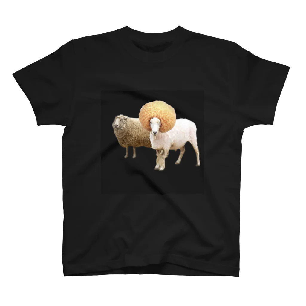 👑ＫＥＮ👑のひつじのカット🐏 スタンダードTシャツ