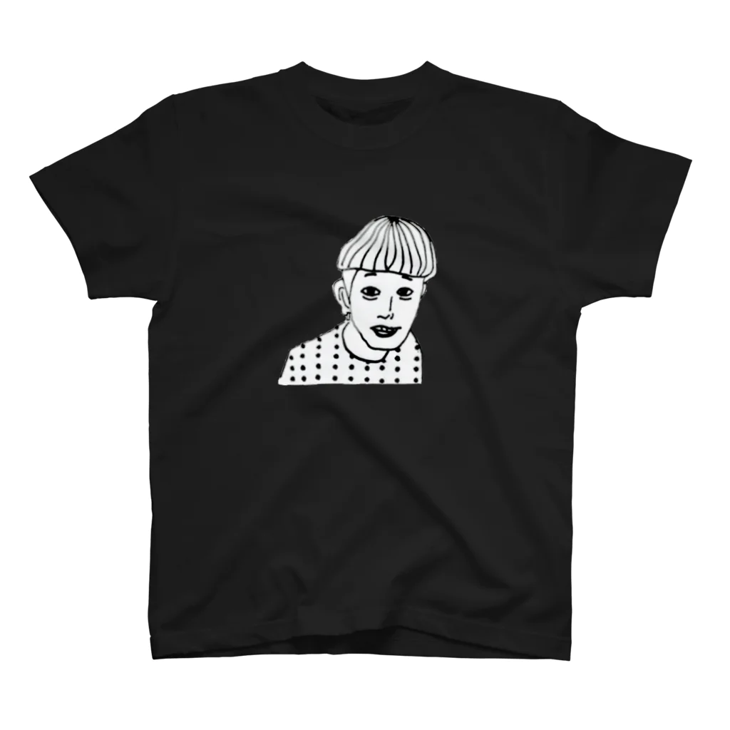 0401mのWho is HE Regular Fit T-Shirt