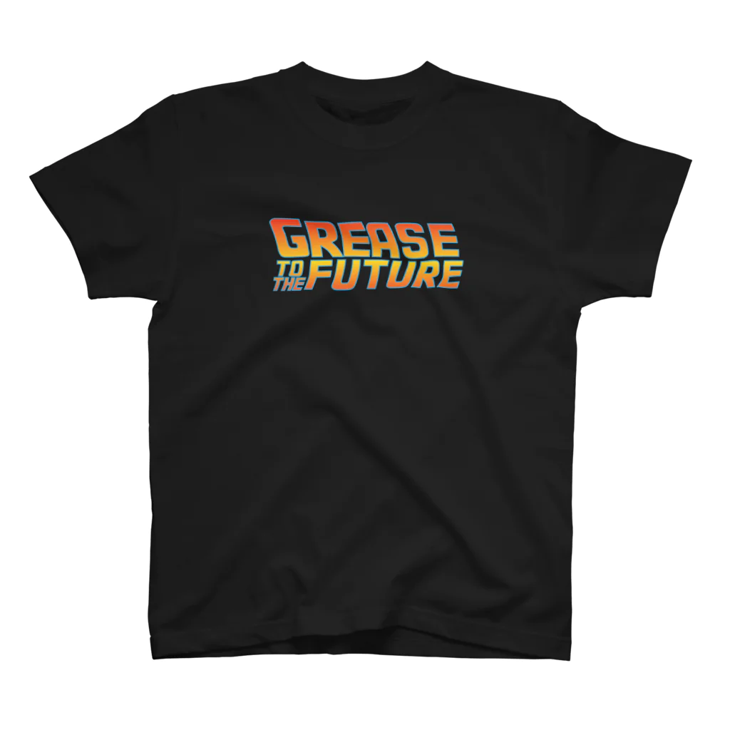 グリースモーターサイクルのgrease フューチャー スタンダードTシャツ