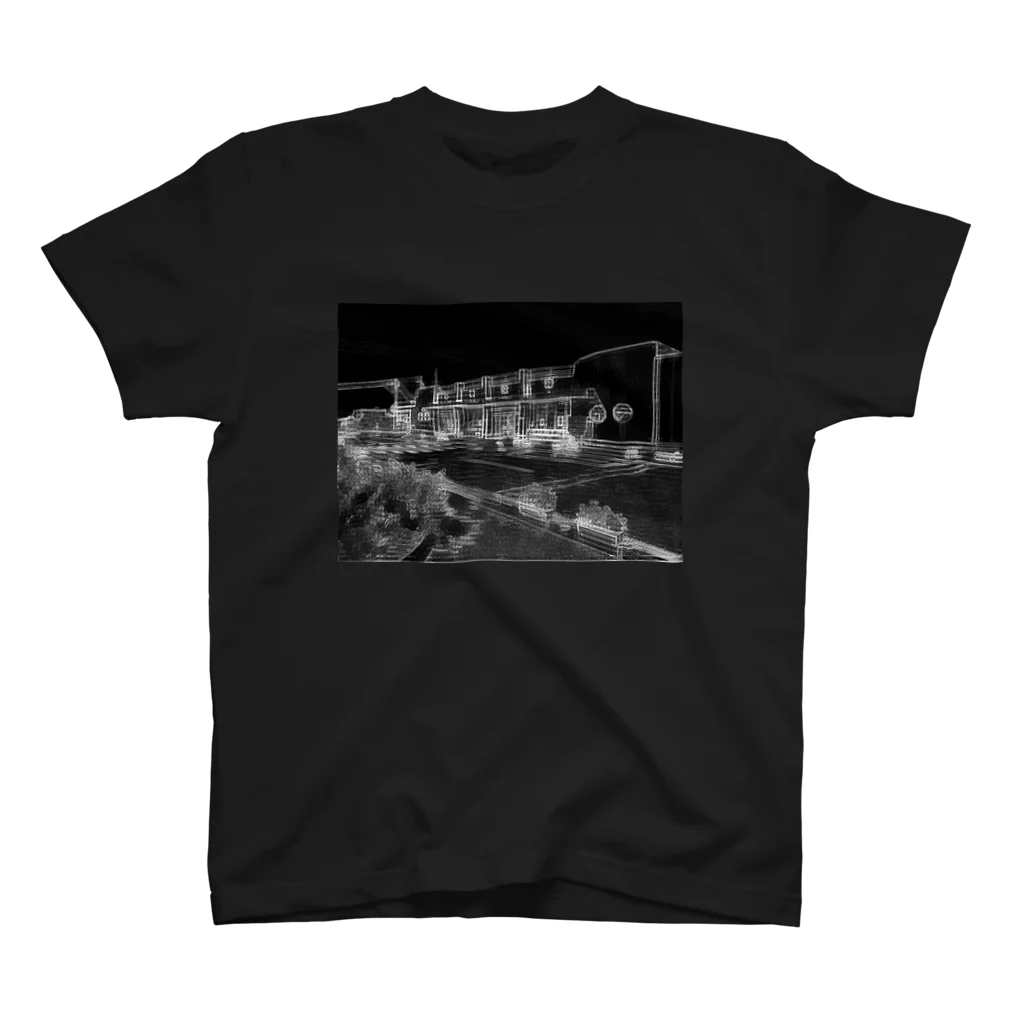 しゃりぱさんが何かしてるよの空港 スタンダードTシャツ