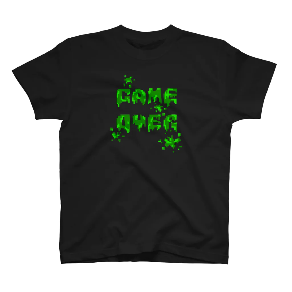 ハチビットのGAME OVER（Zombie） スタンダードTシャツ