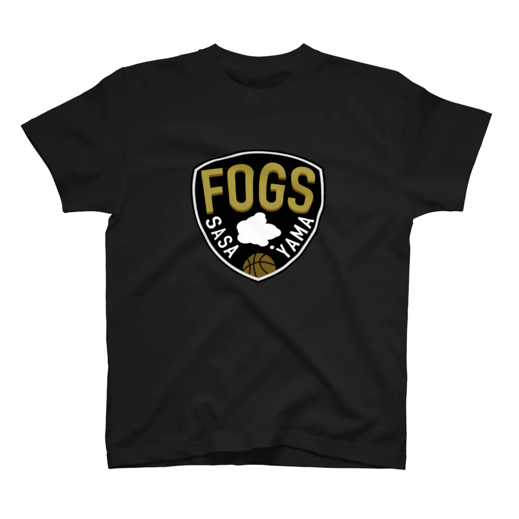 fogsの 丹波篠山FOGS_logo スタンダードTシャツ