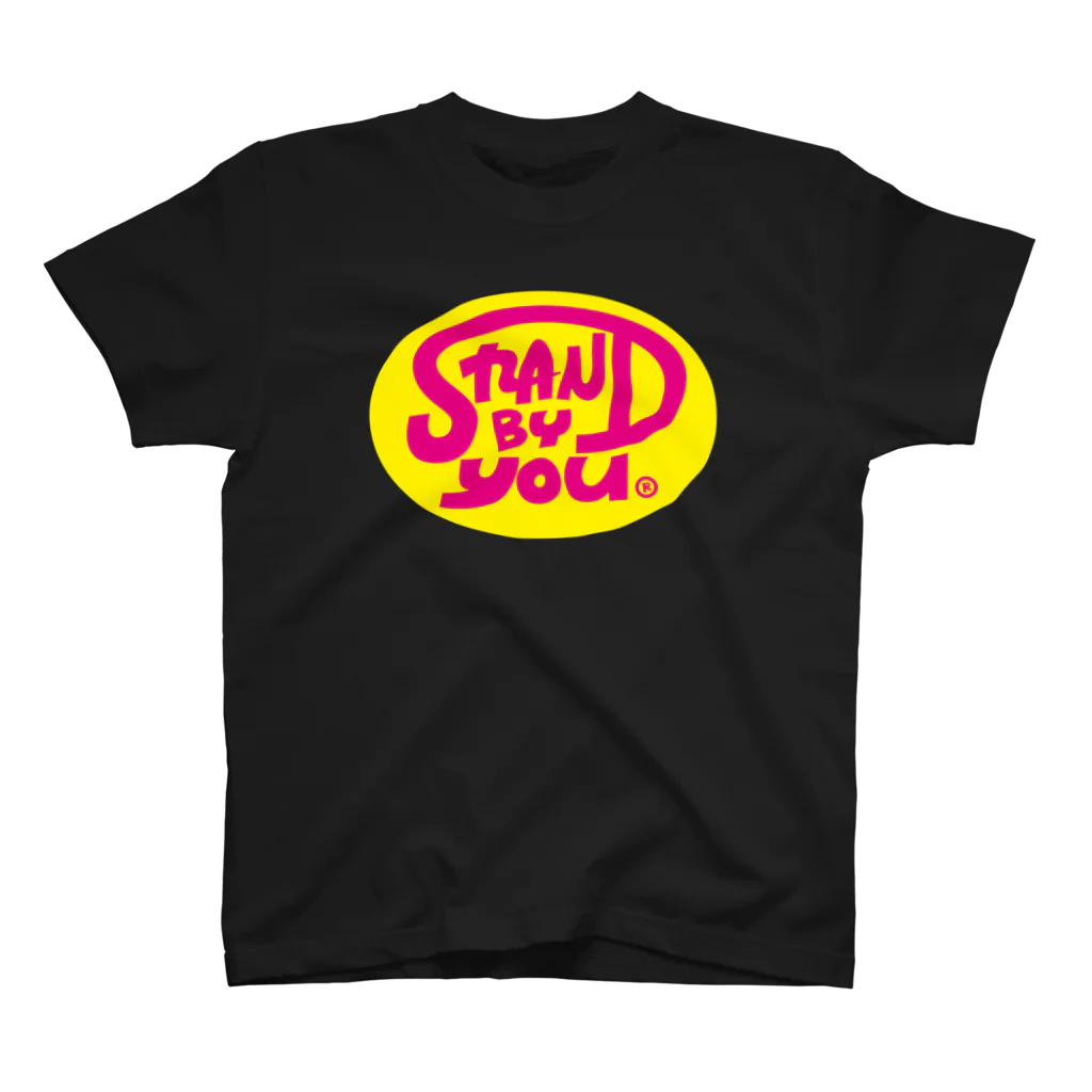 schop_designのスタンドバイユー（カラー） スタンダードTシャツ