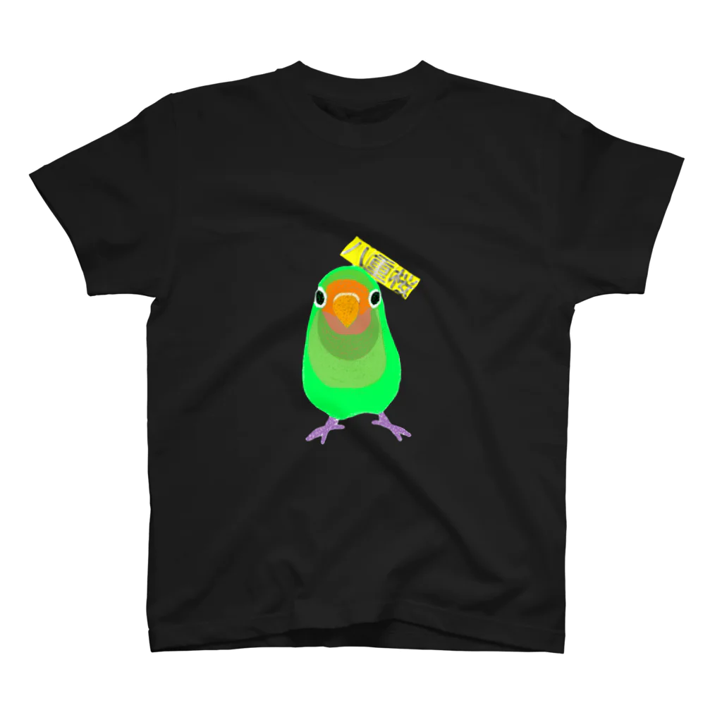 鳥の巣のヤエザクラインコさん スタンダードTシャツ