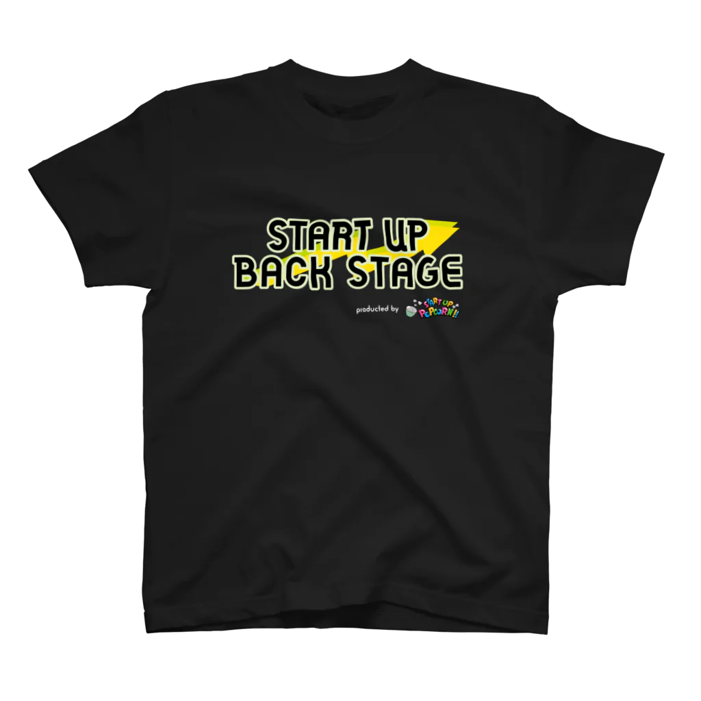 スタートアップポップコーン！！のSTARTUP BACK STAGE スタンダードTシャツ