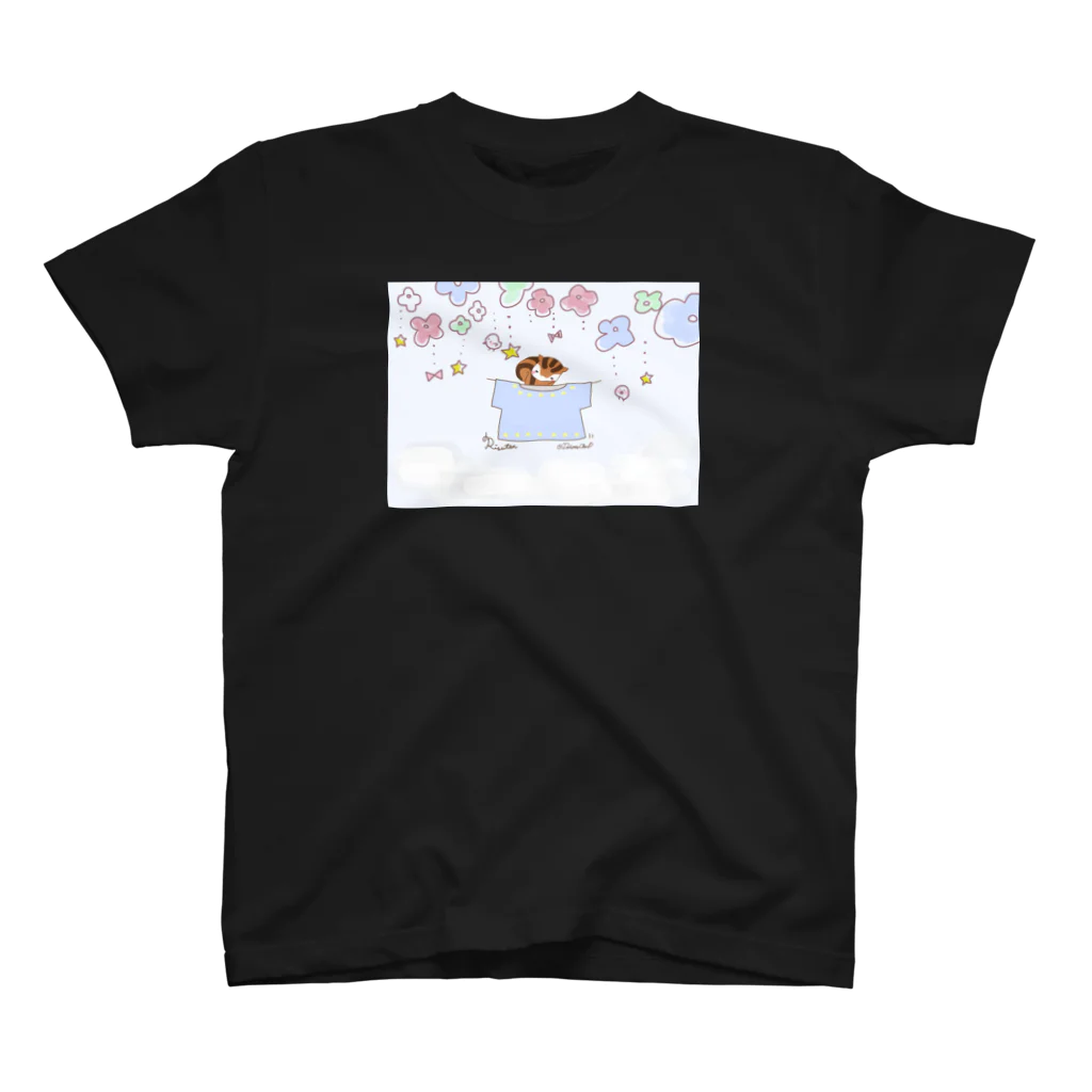 RISUTANのすやすやりすたん スタンダードTシャツ