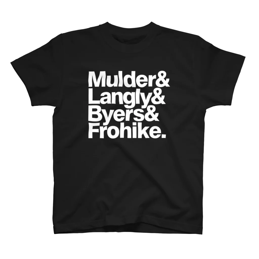 SUBURBのThe Lone Gunmen - Black Regular Fit T-Shirt