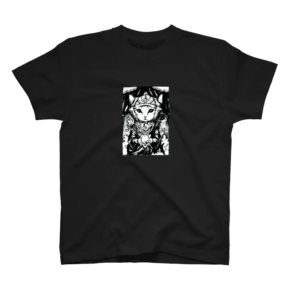 D.アラキの異世界部屋【SUZURI店】のヴリトラの千里眼 スタンダードTシャツ